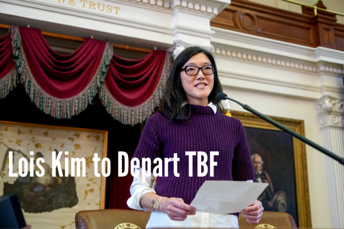 Lois Kim Departs TBF (2)