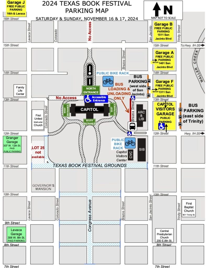 2024 Parking Map